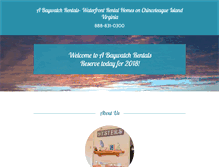 Tablet Screenshot of baywatchrentals.com